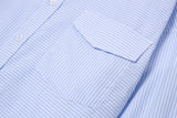 ミックスストライプシャツS93/Mix Stripe Shirt S93 Sky Blue