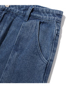 インシションインバーティドウォッシードデニムパンツ/INCISION INVERTED WASHED DENIM PANTS