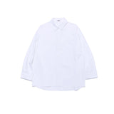 OVERSIZE BACK INCISION SHIRT WHITE (6682524483702)