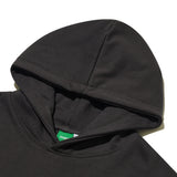 スマイルケーキプリントフーディ/SMILE CAKE PRINTING HOODIE CHARCOAL