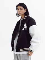 スーパーバルーンウールバーシティジャケット(Black)