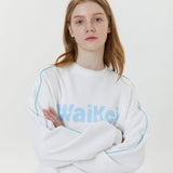 パイピングスターロゴスウェットシャツ / (NO napping) Piping star logo sweatshirts
