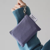 Mini keyring pouch 'Blueberry'