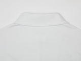 ROUND TWO WAY COLLAR ZIP (WHITE)