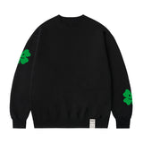 [UNISEX] マルチクローバー スマイルドローイングスウェットシャツ