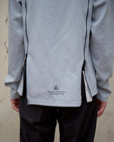 バックジップタートルネックロングスリーブカットソー/ BACK ZIP TURTLENECK L/S (4574075617398)