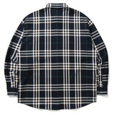 SIGNATURE CHECK SHIRT_NAVY (6688256589942)