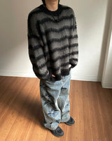 Wave Mohair Knit