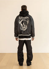 バーチャルワールド60Zバーシティージャケット/VIRTUAL WORLD 6OZ VARSITY JACKET