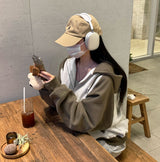 ナグランドシープナッピングフードジップアップ