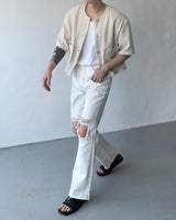 スナップツイードジャケット / TAP Snap Tweed Jacket (2 colors)