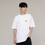 タイフラワースマイル半袖Tシャツ / [UNISEX] Tie Flower Smile Short Sleeve T-shirt