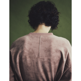 クロスピグメントウォッシュドロングスリーブ / CROSSES PIGMENT WASHED LONG SLEEVE_PK