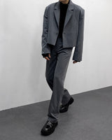モネルトバックバンディングスラックス/MO NELT Back Banding Slacks (Set - Up / 2 colors)