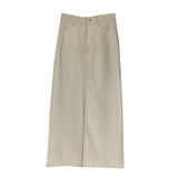 イージーコットンロングスカート / Easy Cotton Long Skirt (3 colors)