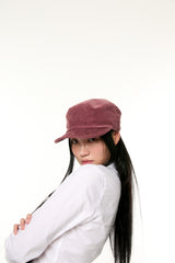 KEPI CORDUROY HAT / DRY ROSE