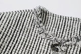 Attitude tweed short jacket