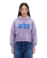 939ロゴクロップフード / 939 LOGO CROP HOOD (LAVENDER)