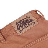 Relaxed Double Knee Jeans - Orange