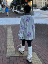 スノーブロッサムカーディガン