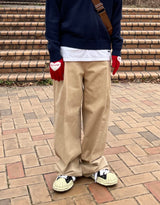 ピーチワイドパンツ
