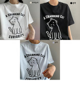 シティーカットショートスリーブTシャツ/City Cat Short Sleeve Tee
