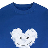 [UNISEX] Big Cloud Heart Smile Sweatshirt