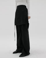 スカートパンツ / black skirt pants
