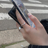 シルバーウェーブリング / silver wave ring (925silver)