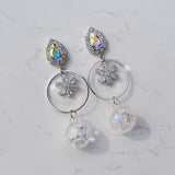 アイシーブルームピアス / Icy Bloom Piercing - Rainbow (Han Hyojoo Piercing)