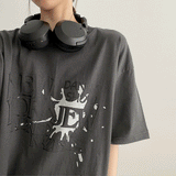 フライドショートスリーブTシャツ / Fried short-sleeved T-shirt