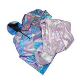 アノラックジャケット / BSR2223FWJK096 RTR ANORAK JACKET HOLOGRAM GREEN