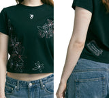 [ARTIST EDITION] TCP X JUNYEONG GWAK FLOWER CROPPED TEE