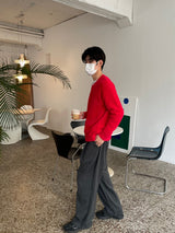 Wearable one tuck banding pants