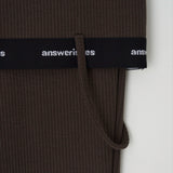 Wave Layering Boot-cut Pants