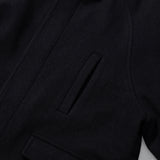 オーバーサイズバルマカーンコート / OVERSIZE BALMACAAN COAT - BLACK