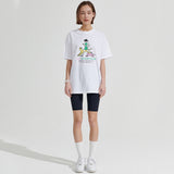 Run overfit T-shirt [White] (6679681368182)