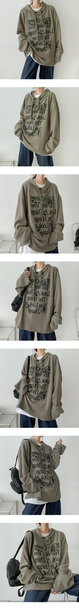 Look the Vintage Knit Hoodie