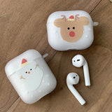 Rudolf - Snow Christmas AirPods Case_matt