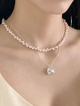 Cushion Heart Necklace