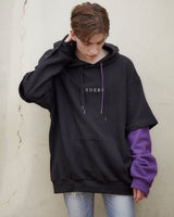 ボタンスリーブフーディー/ BUTTON SLEEVE HOODIE (4578389819510)
