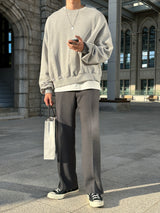 Seed Semi-Crop Sweatshirt (Gray)