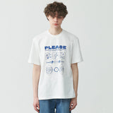 プリーズTシャツ / PLEASE T-SHIRT (WHITE)