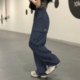 ボタンバンディングストリングカーゴパンツ