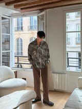 ASCLO Rose Semi Wide Slacks (4color)