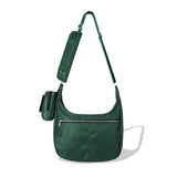 ナイロンユーティリティメッセンジャーバッグ/HIGORO NYLON UTILITY MESSENGER BAG GREEN