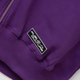 スプラッシュジップアップフーディ / Splash Zip Up Hoodie - Dark Purple