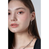WHITE HEART PEARL EARRING (6618485915766)