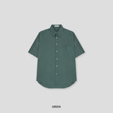 トニ―ハイデンシティー半袖シャツ/Tony High Density Short-Sleeved Shirts (4 colors)