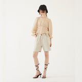 EXTENDER DENIM SHORTS (CREAM) (6579686572150)
